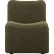 Leitmotiv - Fauteuil Fuerza - Mosgroen