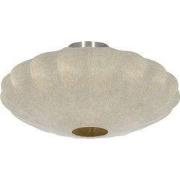 Light & Living - Plafonnière FAY - Ø50x22cm - Bruin