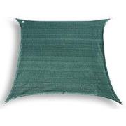 hanSe® Schaduwdoek Vierkant Waterdoorlatend 4x4 m Zonnedoek Groen