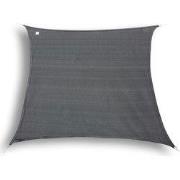hanSe® Schaduwdoek Vierkant Waterdoorlatend 4,5x4,5 m Zonnedoek Grijs