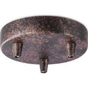 Home sweet home plafondkap metaal 3 lichts - roest