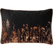 Dutch Decor DALITA - Sierkussen 40x60 cm - metallic design - met bloem...