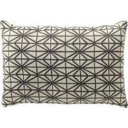 Dutch Decor NISA - sierkussen 40x60 cm - waterafstotend - Charcoal Gra...