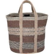 PTMD Mand Toccara - 30x30x45 cm - Jute - Bruin