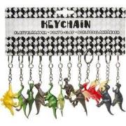 Decopatent 48 STUKS Dinosaurus 3D Sleutelhangers - Dino - Speelgoed Tr...