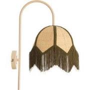 Light & Living - wandlamp - Sulina - groen - plantaardige materialen -...