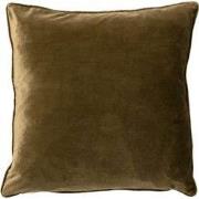 Dutch Decor FINN - Sierkussen 60x60 cm - velvet - effen kleur - Milita...
