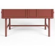 Housecraft Living Davis Kast Metaal Bruin/ Rood