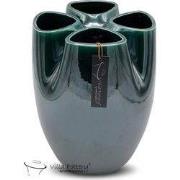 Villa Pottery  Groene vaas Valance - D22xH27