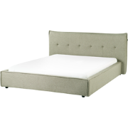 LESTRE - Waterbed - Groen - 160 x 200 cm - Linnen