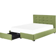 ROCHELLE  - Bed opbergruimte - Groen - 180 x 200 cm - Polyester