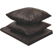 RAYEN - Plaid met kussens - Bruin - 140 x 210 cm - Polyester