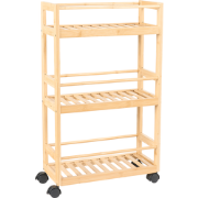 QUINTAY - Badkamerrek - Lichtbruin - Bamboehout