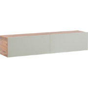 GLADSTONE - Wandgemonteerd TV-meubel - Lichtgroen- 140 cm - Vezelplaat