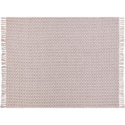 BERE - Bedsprei - Pastelroze - 150 x 200 cm - Katoen