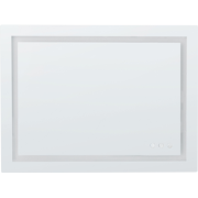 PRENOIS - Badkamerspiegel met LED - Zilver - Aluminium