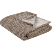 SURMI - Bedsprei - Lichtbruin - 150 x 200 cm - Polyester