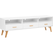 LIBERTY  - TV-meubel - Wit - MDF