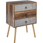 BATLEY - Dressoir - Grijs - Vezelplaat