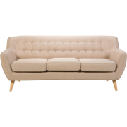 MOTALA - Driezitsbank - Beige  - Polyester