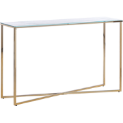 ROYSE - Consoletafel - Wit - Veiligheidsglas