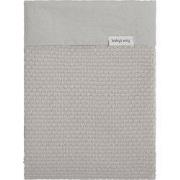 Baby's Only Gebreid baby dekbedovertrek Sky - Urban Taupe - 100x135 cm