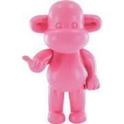 Ornament - Hang Loose Monkey Figurine 'The Legend'- Polyresin - Pink -...