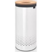 Wasbox, 35 liter, kurken deksel - White