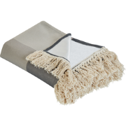 LUNDA - Picknickkleed - Grijs - 200 x 200 cm - Katoen