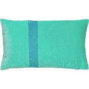 Dutch Decor PIPPA - Sierkussen velvet Beveled Glass 30x50 cm - groen -...