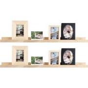 vtwonen Fotolijstplanken - Eiken - 100cm - Set van 2