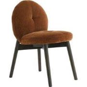 Light & Living - Eetkamerstoel SINOSA - 59x50x83cm - Bruin - Set van 2