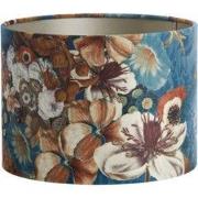 Light & Living - kap - Bloom - blauw - textiel - Ø 25cm - E27 - 222551...