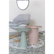 Sidetable Roze - 39,50x39,50x45,50cm - Aluminium - Tafel Ringar