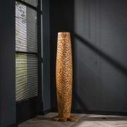 Vloerlamp Naturel Gerecycled Teakhout - 40x40x145cm
