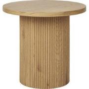 Bijzettafel Naturel - Ø48x45cm - Kolompoot - Boavista