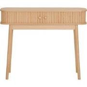Sidetable Naturel - Rechthoek - 100x30x80,5cm - Nikko