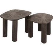 Salontafel - Vierhoekig - Set Van 2 - Teakhout - Maya