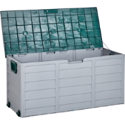 LOCARNO - Kussenbox - Grijs/Groen - 112 cm - Synthetisch materiaal