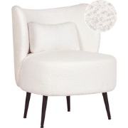 OTSBY - Fauteuil - Off-white - Bouclé