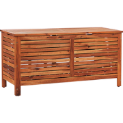 RIVIERA - Kussenbox - Donkere houtkleur - 130 cm - Acaciahout