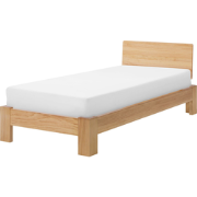 ROYAN - Eenpersoonsbed - Lichte houtkleur - 90 x 200 cm - Dennenhout