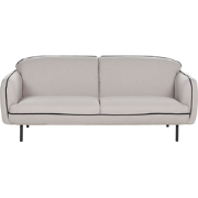 TONSBERG - Driezitsbank - Lichtgrijs - Polyester