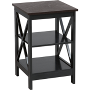 FOSTER - Bijzettafel - Zwart - MDF
