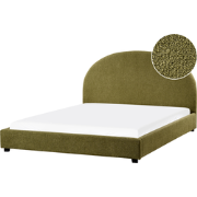 VAUCLUSE - Waterbed - Olijfgroen - 160 x 200 cm - Bouclé