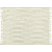 BERE - Bedsprei - Gebroken wit - 150 x 200 cm - Katoen