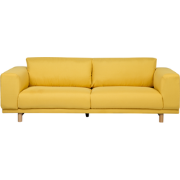 NIVALA - Driezitsbank - Geel  - Polyester