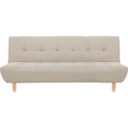 ALSTEN  - Slaapbank 3-zits - Lichtbeige - Polyester