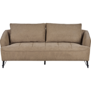 HOBRO - Driezitsbank - Lichtbruin - Stof