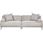 MATILA - Driezitsbank - Lichtgrijs - Stof